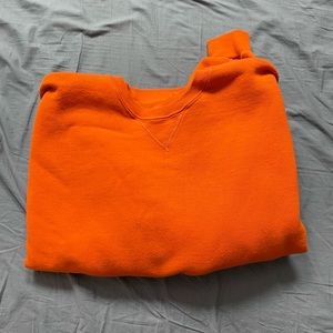 Vintage Orange Russell Athletics Sweatshirt
